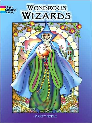 Cover for Marty Noble · Wondrous Wizards - Dover Coloring Books (Paperback Book) (2007)