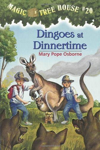 Cover for Mary Pope Osborne · Dingoes at Dinnertime - Magic Tree House (Paperback Bog) (2000)