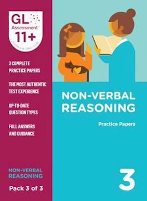 Cover for GL Assessment · 11+ Practice Papers Non-Verbal Reasoning Pack 3 (Multiple Choice) (Paperback Bog) (2019)