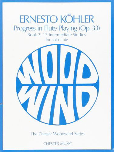 Cover for Edward Blakeman · Progress in Flute Playing Op. 33 - Book 2 : 12 Intermediate Studies for Solo Flute (Paperback Book) (1992)