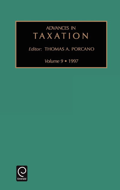 Cover for Porcano · Advances in Taxation - Advances in Taxation (Hardcover Book) (1997)