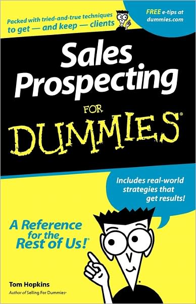 Cover for Tom Hopkins · Sales Prospecting For Dummies (Paperback Bog) (1998)