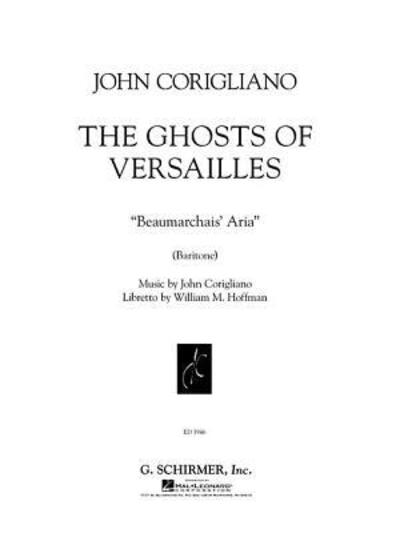 Cover for John Corigliano · Figaro was Supposed to Return the Necklace (Beaumarchais's Aria) (Paperback Book) (1994)