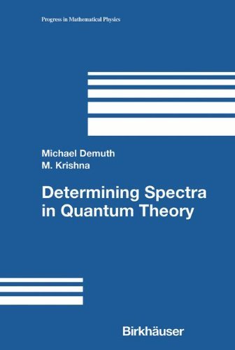 Cover for Michael Demuth · Determining Spectra in Quantum Theory - Progress in Mathematical Physics (Innbunden bok) (2005)