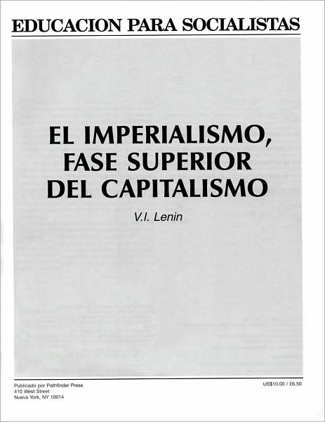 Cover for V.I. Lenin · Imperialismo - Fase Superior Del Capitalismo (Book) (2002)