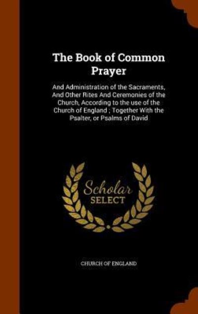 Cover for Church of England · The Book of Common Prayer (Hardcover Book) (2015)