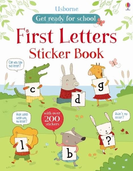Cover for Jessica Greenwell · Alphabet Sticker Book - Get Ready for School Sticker Book (Paperback Book) (2014)