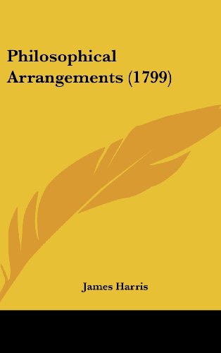 Cover for James Harris · Philosophical Arrangements (1799) (Hardcover Book) (2008)