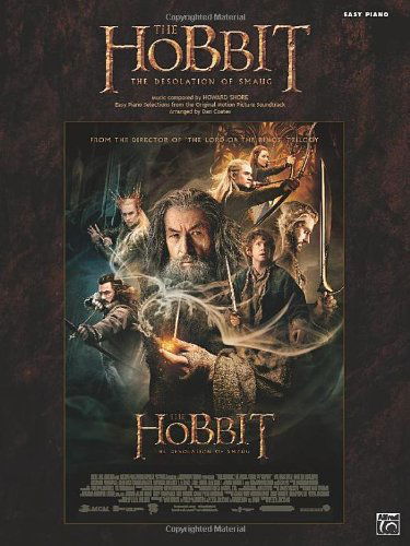 Cover for Dan Coates · The Hobbit -- the Desolation of Smaug: Easy Piano Selections from the Original Motion Picture Soundtrack (Sheet music) (2014)