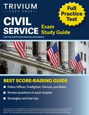 Civil Service Exam Study Guide - Simon - Livros - Trivium Test Prep - 9781637983669 - 29 de janeiro de 2023