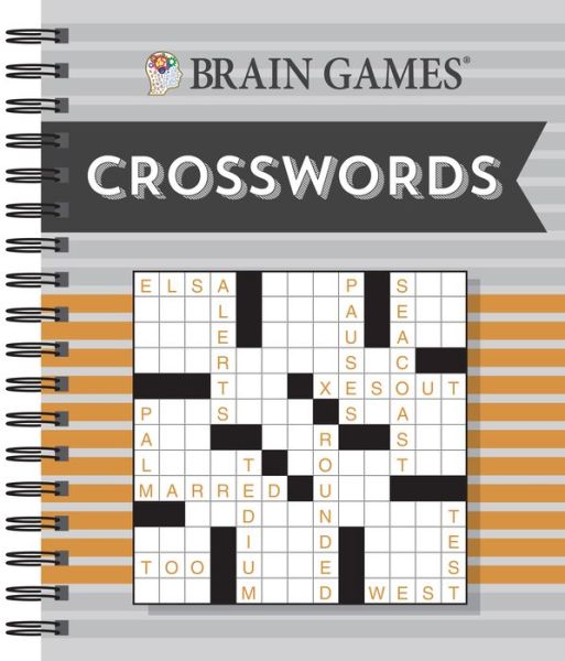 Cover for Publications International Ltd. · Brain Games - Crosswords (Spiralbok) (2018)