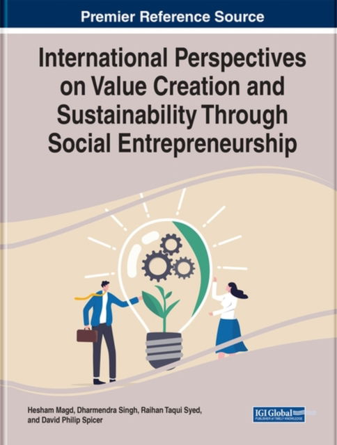 Cover for International Perspectives on Value Creation and Sustainability Through Social Entrepreneurship (Hardcover Book) (2022)