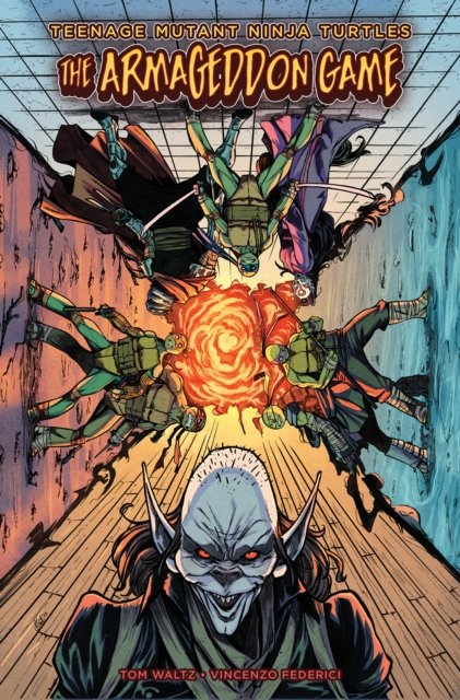 Cover for Tom Waltz · Teenage Mutant Ninja Turtles: The Armageddon Game (Hardcover Book) (2023)