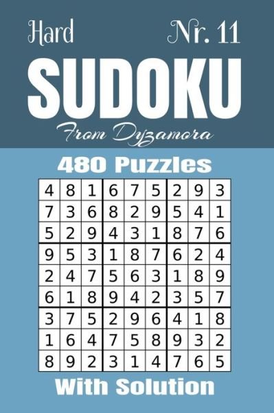 Cover for From Dyzamora · Hard Sudoku Nr.11 (Pocketbok) (2019)