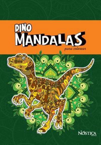 Cover for Nostica Editorial · Dino Mandalas (Pocketbok) (2018)