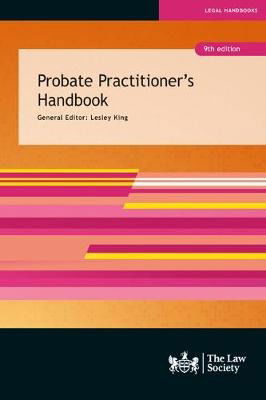 Cover for Probate Practitioner's Handbook (Paperback Book) [9 Revised edition] (2021)