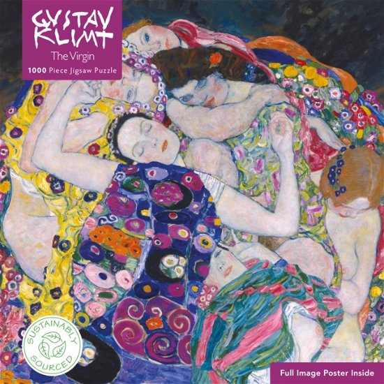 Adult Sustainable Jigsaw Puzzle Gustav Klimt: The Virgin: 1000-pieces. Ethical, Sustainable, Earth-friendly - 1000-piece Sustainable Jigsaws -  - Board game - Flame Tree Publishing - 9781804178669 - June 11, 2024