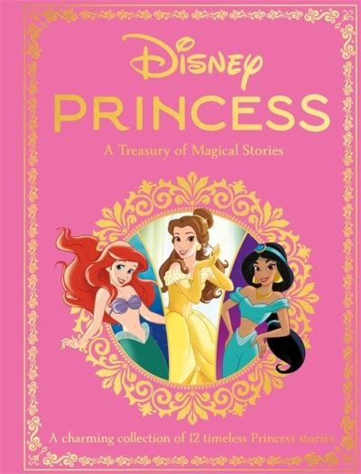 Cover for Walt Disney · Disney Princess: A Treasury of Magical Stories - Deluxe Treasury (Inbunden Bok) (2024)