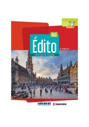 Cover for Edito 2e  edition: Livre de l'eleve B2 + didierfle.app (Paperback Book) (2022)