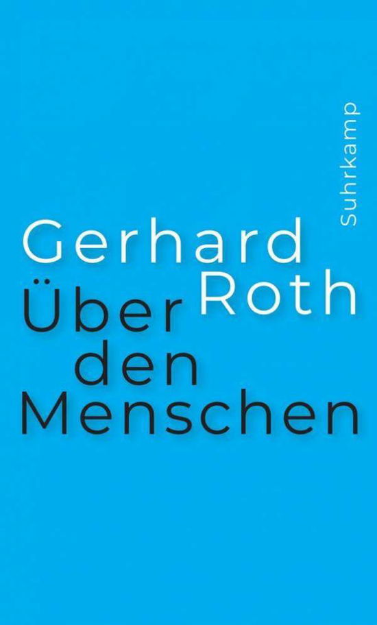 Cover for Roth · Über den Menschen (Buch)