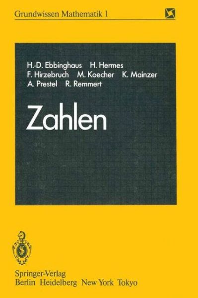 Cover for H-. D. Ebbinghaus · Zahlen - Grundwissen Mathematik (Paperback Book) [German edition] (1983)