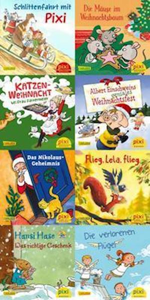 Pixi-Weihnachts-Box 36: Weihnachtszeit mit Pixi (8x8 Exemplare) - Carlsen Verlag GmbH - Libros - Carlsen Verlag GmbH - 9783551058669 - 23 de septiembre de 2021