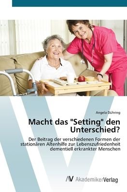 Cover for Dühring · Macht das &quot;Setting&quot; den Untersc (Bog) (2012)