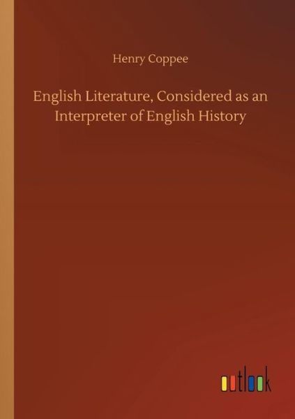 Cover for Coppee · English Literature, Considered a (Bok) (2018)