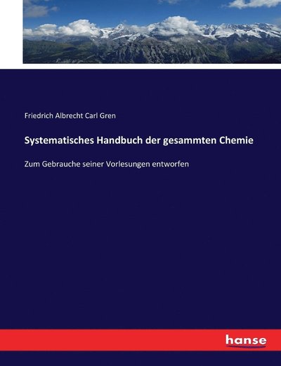 Cover for Gren · Systematisches Handbuch der gesamm (Book) (2017)