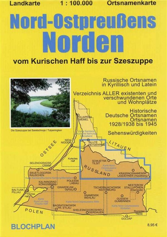Cover for Bloch · Landkarte Nord-Ostpreußens Norden (Bog)