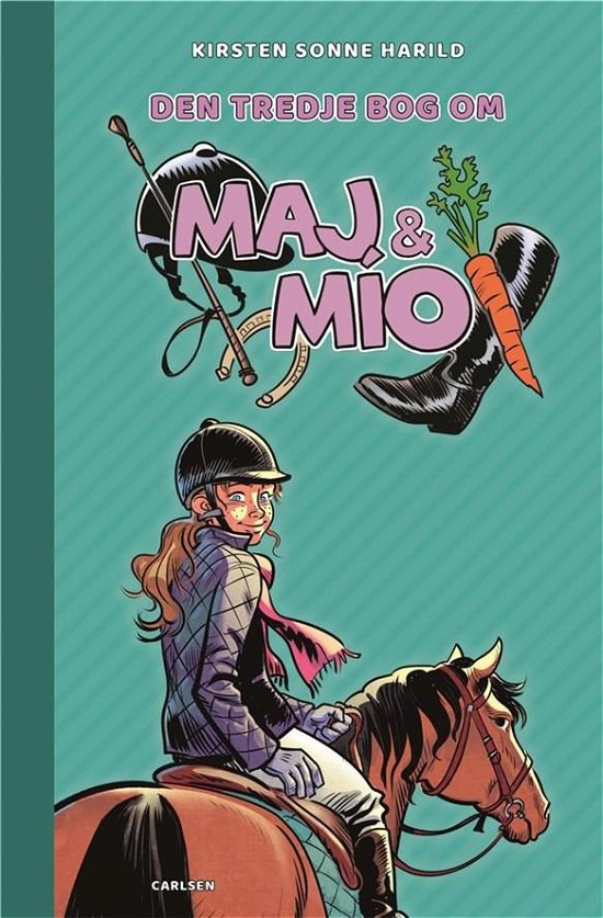 Cover for Kirsten Sonne Harrild · Maj og Mío: Maj &amp; Mío (3) - Den tredje bog om Maj &amp; Mío (Innbunden bok) [1. utgave] (2020)