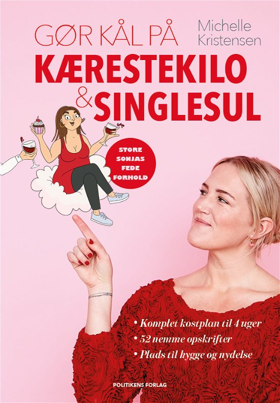 Cover for Michelle Kristensen · Gør kål på kærestekilo &amp; singlesul (Bound Book) [1. Painos] (2020)