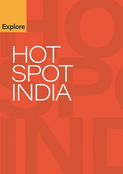 Cover for Mette Voigt · Hot Spot India (Sewn Spine Book) [1st edition] (2024)