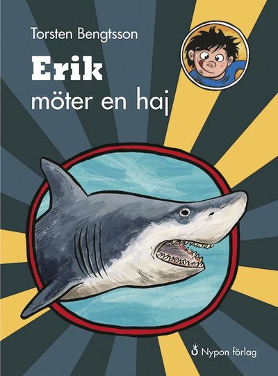 Cover for Torsten Bengtsson · Erik den vilde: Erik möter en haj (Bound Book) (2018)