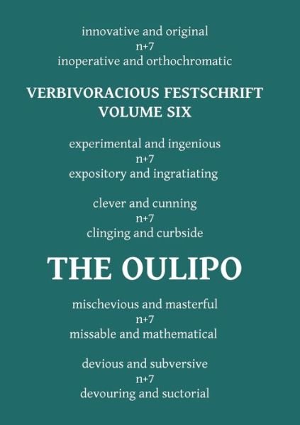 Cover for G N Forester · Verbivoracious Festschrift Volume Six (Pocketbok) (2017)
