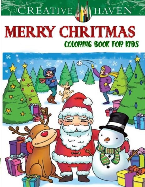 Cover for Book Editions · Creative Haven Merry Christmas Coloring Book for kids (Paperback Book) (2020)