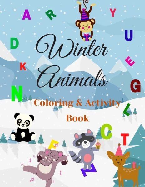 Cover for Aim Antoine · Winter Animals Coloring &amp; Activity Book (Taschenbuch) (2020)