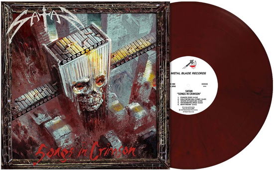 Satan · Songs in Crimson (Dark Crimson Red Vinyl) (LP) (2024)