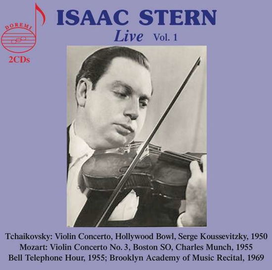 Isaac Stern Live Vol. 1 - Isaac Stern - Musiikki - DOREMI - 0061297811670 - perjantai 4. joulukuuta 2020