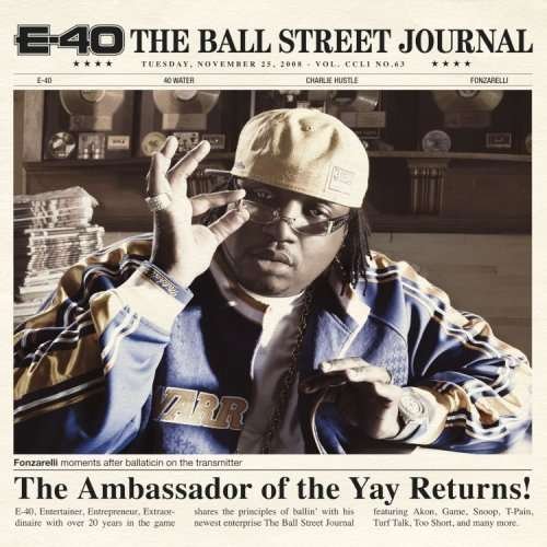 Cover for E-40 · Ball Street Journal (CD) [Clean edition] (2008)