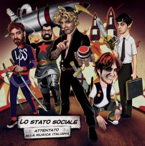 Cover for Lo Stato Sociale · Attentato Alla Musica Italiana (CD) (2021)