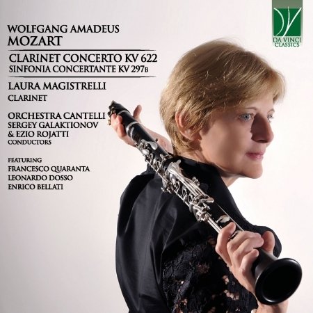 Cover for Magistrelli, Laura / Orchestra Guido Cantelli · Clarinet Concerto Kv622/sinfonia Concertante Kv297b (CD) (2021)