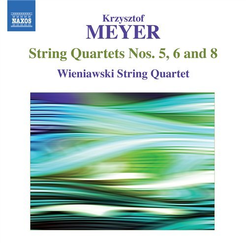 Cover for Meyer / Wieniawski Quartet · String Quartets Nos 5 6 &amp; 8 (CD) (2009)