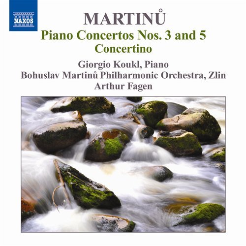 Piano Concertos Vol.1 - B. Martinu - Musikk - NAXOS - 0747313220670 - 6. januar 2010