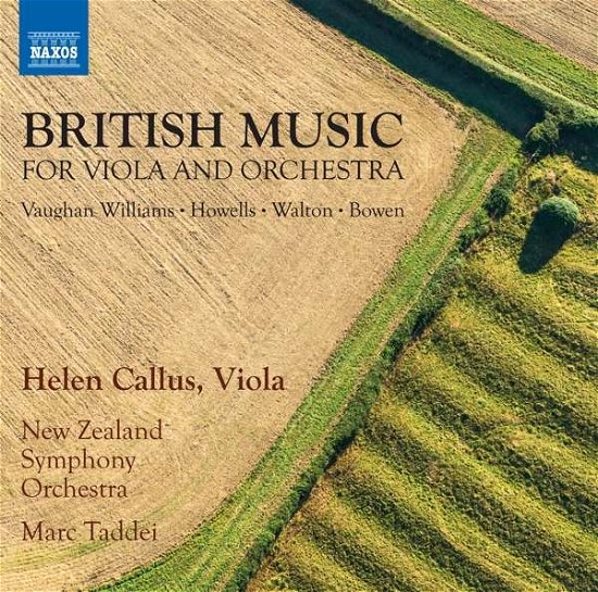 Cover for Callus / Nz So / Taddei · British Music For Viola &amp; Orchestra (CD) (2018)