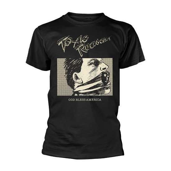 Cover for Toxic Reasons · God Bless America (Black) (T-shirt) [size S] (2022)