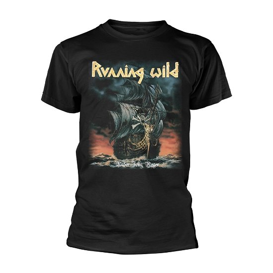 Cover for Running Wild · Under Jolly Roger (Album) (T-shirt) [size XXXL] [Black edition] (2019)