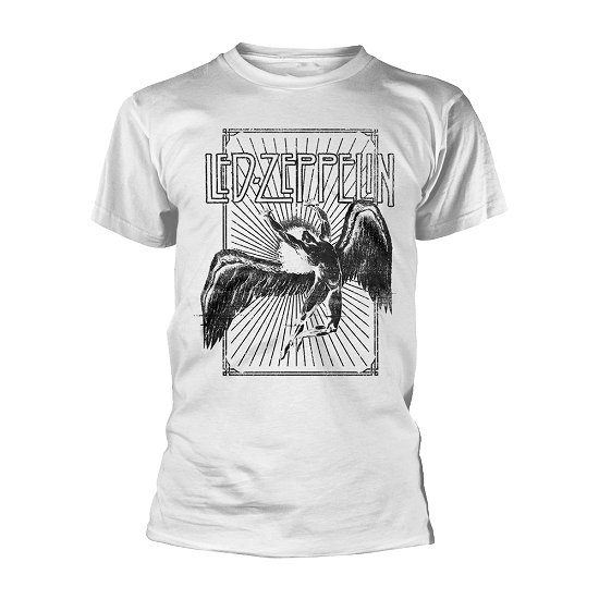 Cover for Led Zeppelin · Icarus Burst (T-shirt) [size S] [White edition] (2020)