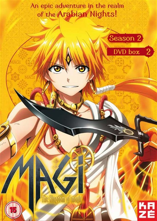 Magi the Kingdom of Magic S2.2 - Manga - Film - MANGA ENTERTAINMENT - 3700091007670 - 21. december 2015