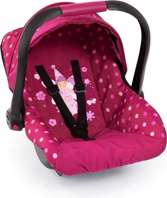 Deluxe Car Seat With Cannopy - Pink (67967aa) - Bayer - Gadżety - Bayer Design - 4003336679670 - 
